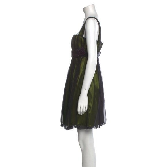 Dolce & Gabbana Green Dress (Size 6) - Picture 2 of 7